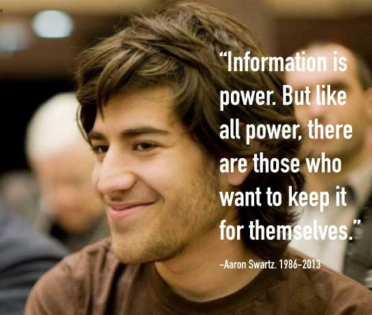 Profits over people: Aaron Swartz and the dominant model of our world